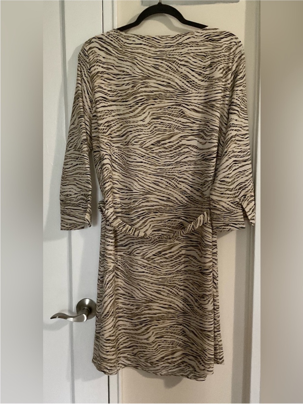H&M Animal Print Tie-Waist Tunic Dress - Picture 2 of 3